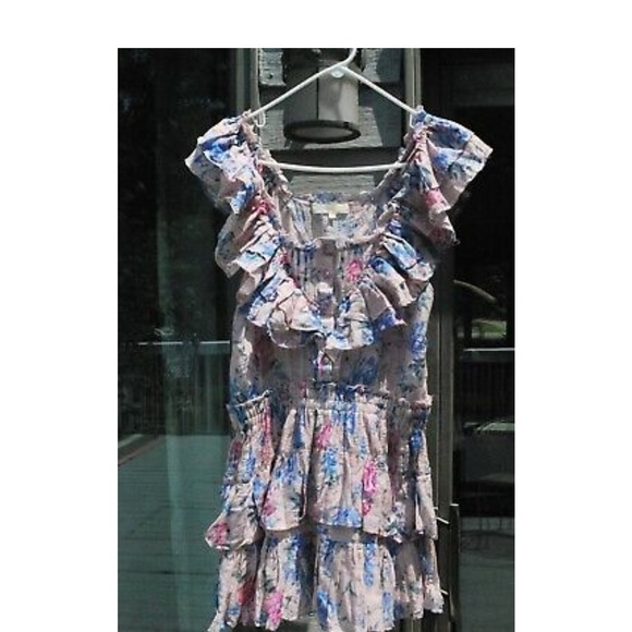 LoveShackFancy FATIMA Dress in WHISPERING LILAC - Picture 5 of 9